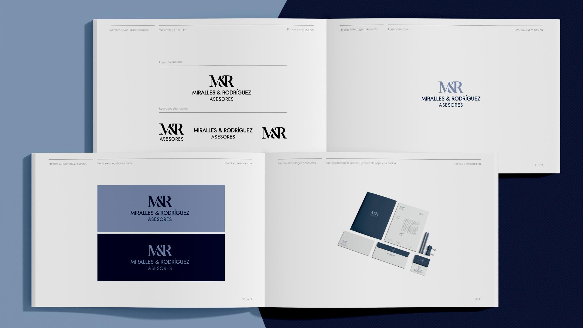 Brandbook para Miralles & Rodríaguez Asesores